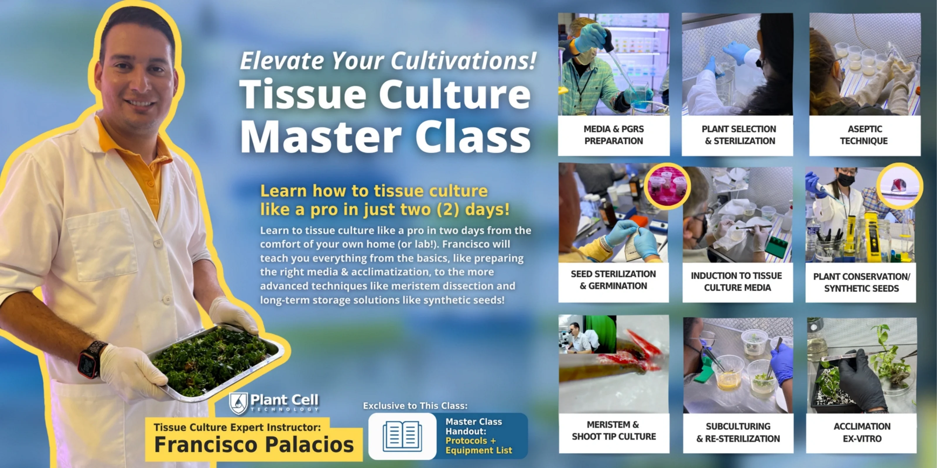 Online LIVE Tissue Culture Master Class - Image 2
